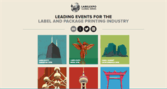 Desktop Screenshot of labelexpo.com